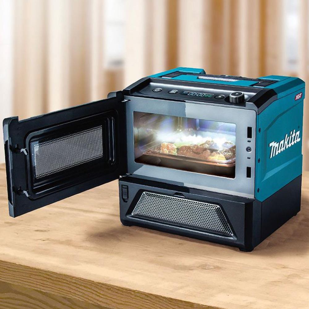 Makita MW001GZ 40V Max XGT Microwave with 1 x 2.5Ah Battery & Charger