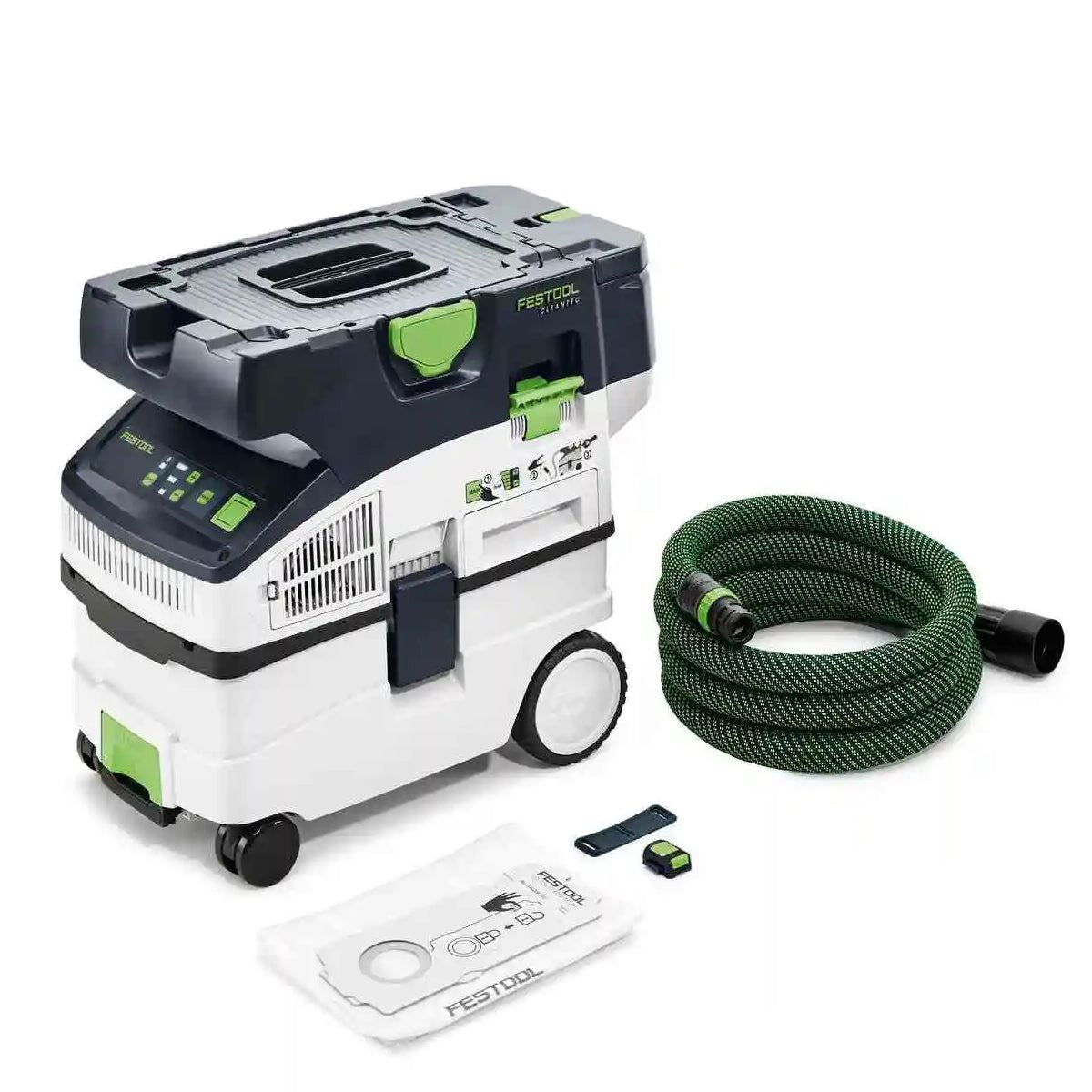 Festool CLEANTEC CTMC MIDI I-Basic 36V M-Class Wet and Dry Mobile Dust Extractor 15L - 577067