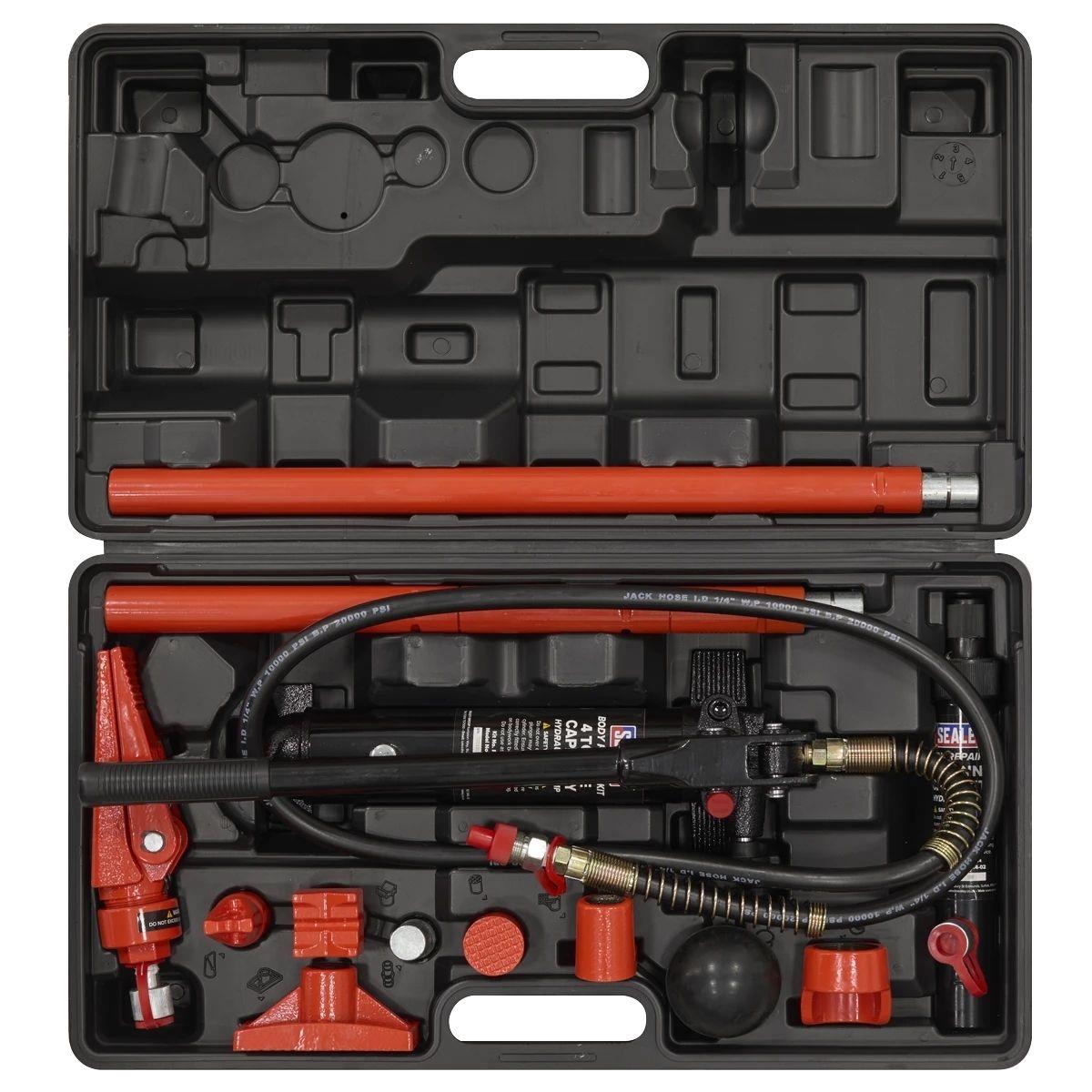 Sealey RE97/4 4tonne Snap Hydraulic Body Repair Kit