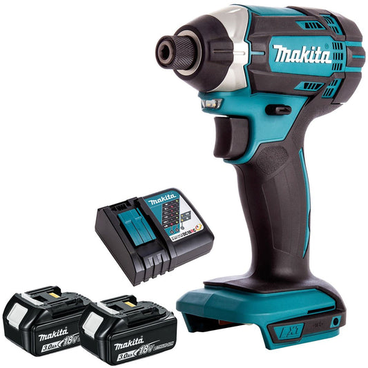 Makita DTD152Z 18V Impact Driver with 2 x 3.0Ah Battery & Charger