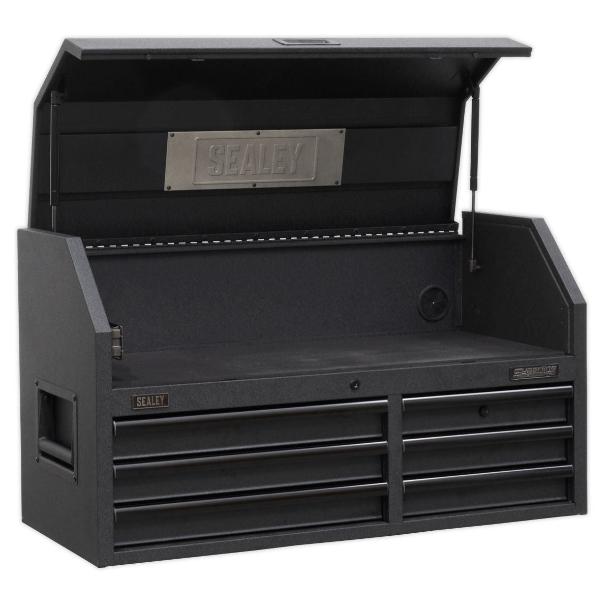 Sealey AP4106BE Topchest 6 Drawer 1030mm with Soft Close Drawers & Power Strip