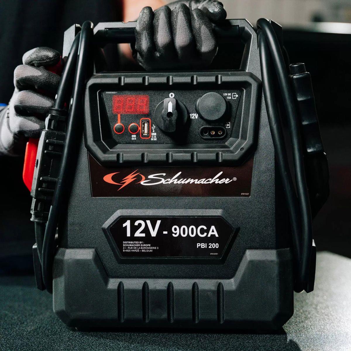 Schumacher PBI200 12V Booster Jump Starter 900CA 13688