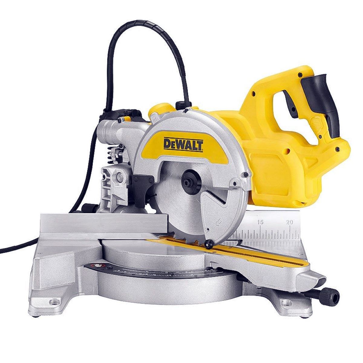 DeWalt DWS777-GB 216mm XPS Crosscut Sliding Compound Mitre Saw 1800W 240V