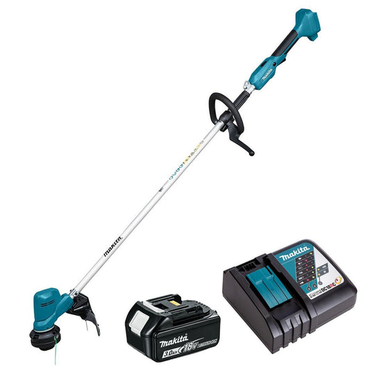 Makita DUR194ZX3 18V LXT Brushless Line Trimmer with 1 x 3.0Ah Battery & Charger