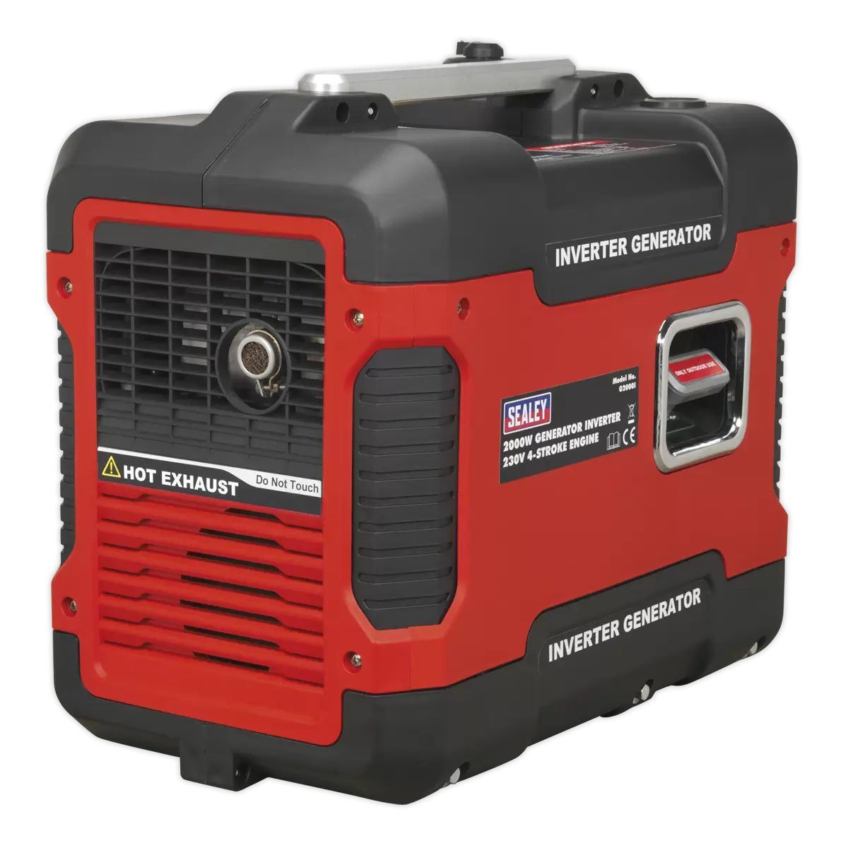 Sealey G2000I Inverter Generator 4-Stroke Engine 230V2000W