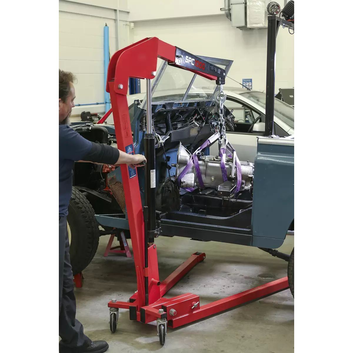 Sealey SPC1000 1 Tonne Folding Engine Crane