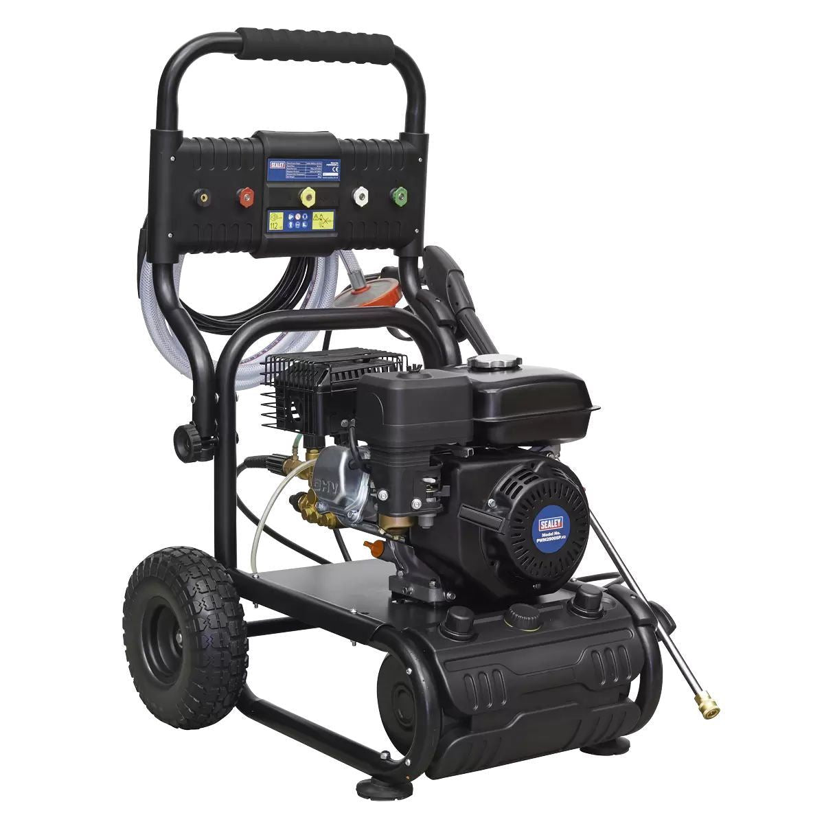 Sealey PWM2500SP Self-priming Petrol Pressure Washer 220bar 540L/hr
