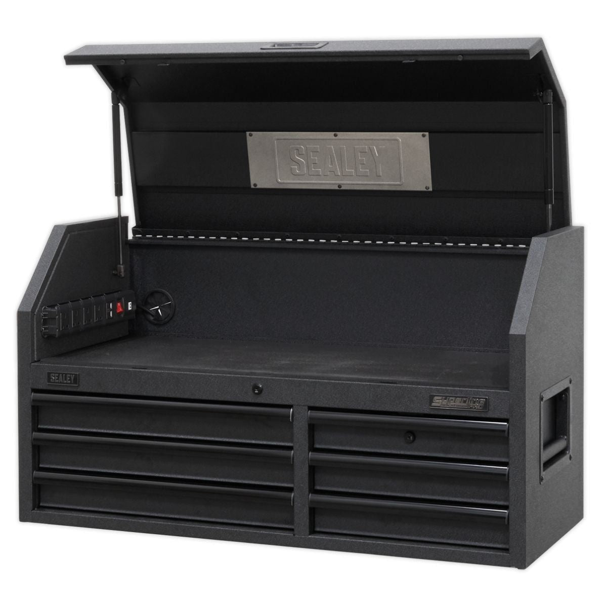 Sealey AP4106BE Topchest 6 Drawer 1030mm with Soft Close Drawers & Power Strip