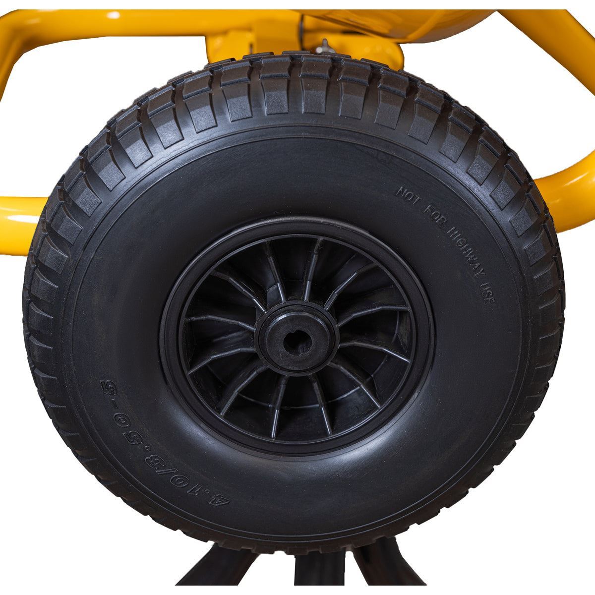 JCB-CM150P Petrol 133cc 134L Seam Welded Cement Mixer 100L Working Capacity