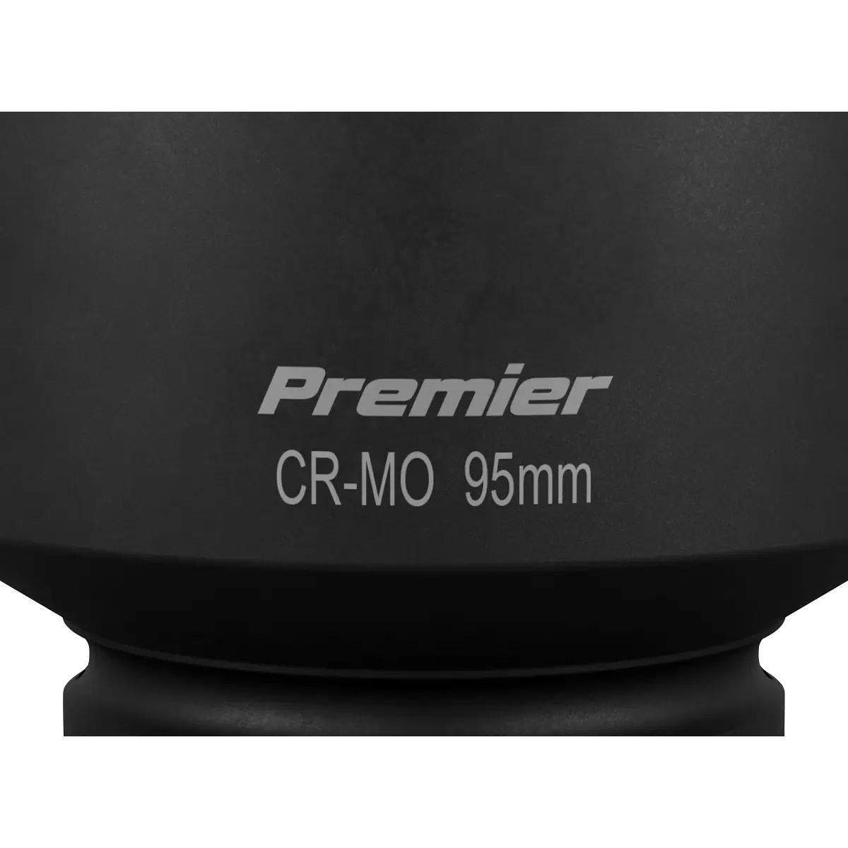 Sealey IS195 Premier Impact Socket 1 inch Sq Drive 95mm