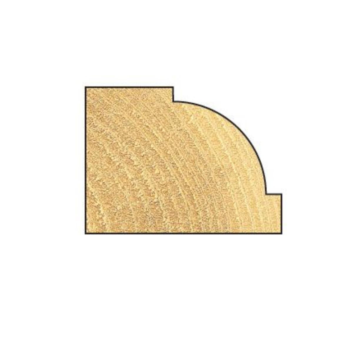 Trend TR32X1/4TC Guided Ovolo Over 9.5mm Radius