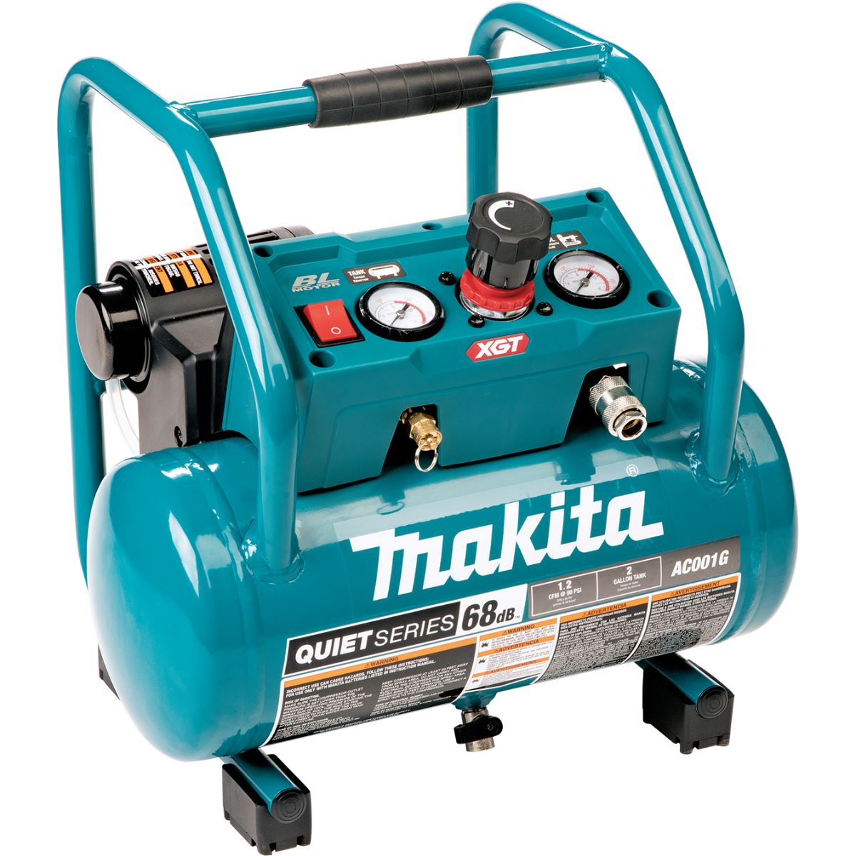 Makita AC001GZ 40Vmax XGT Brushless 7.6L Air Compressor Body Only