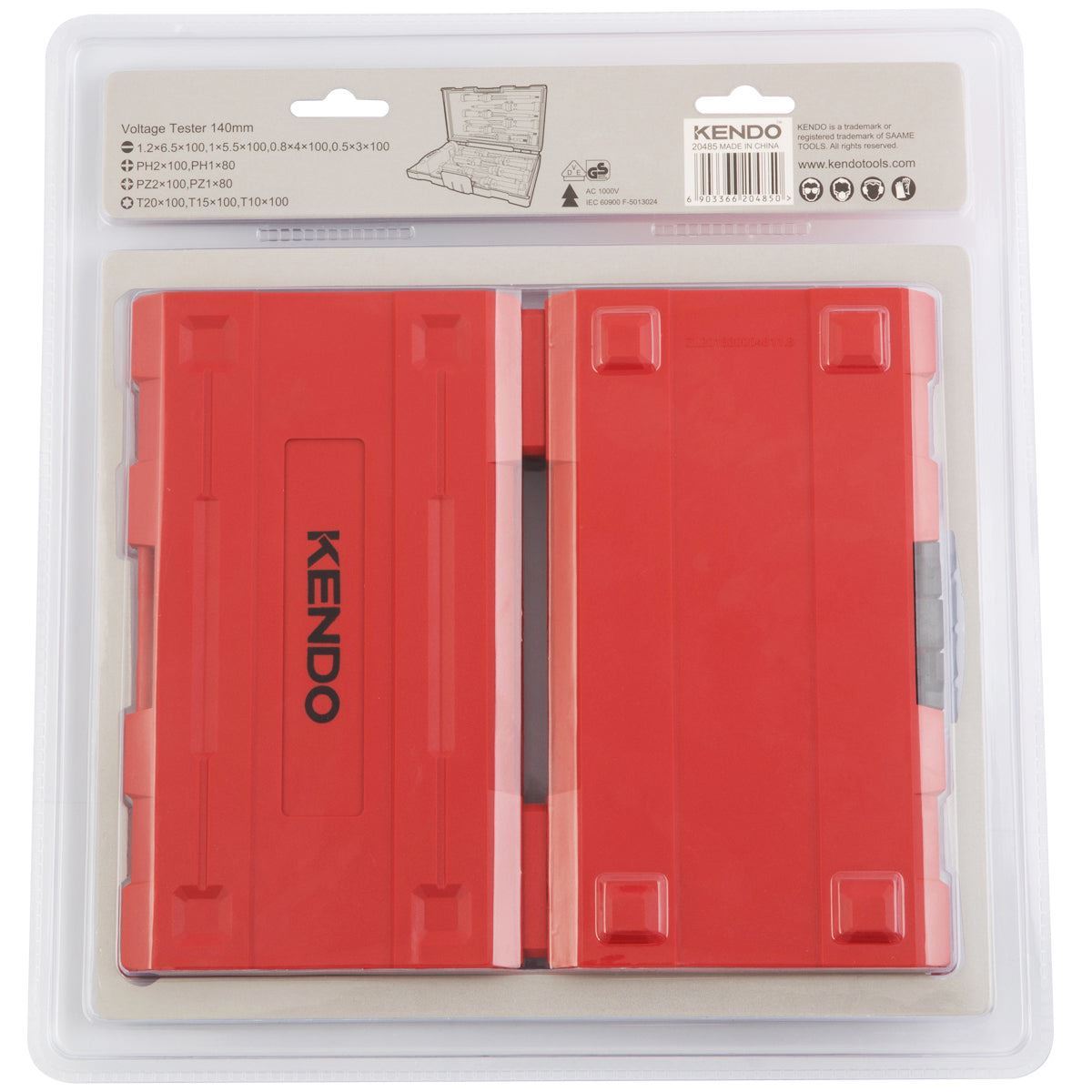 Kendo VDE Screwdriver Set 13 Pieces