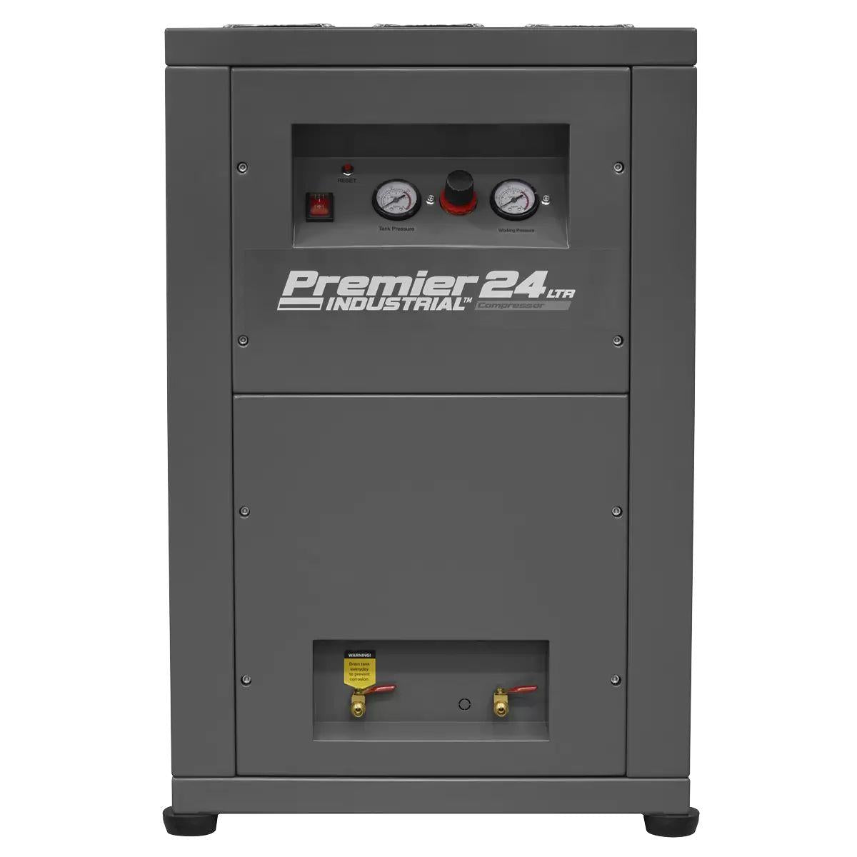 Sealey SAC01VLN 24L Oil Free Low Noise Direct Drive Air Compressor 3hp & 230V/13A