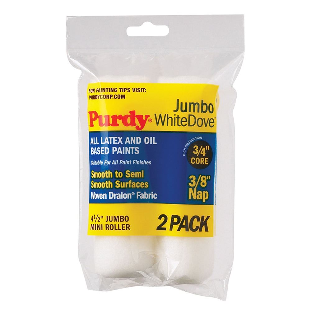Purdy 140624012 Purdy 4.5'' 3/8 White Dove Sleeve pack of 2