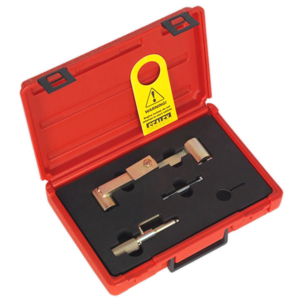 Sealey VS4387 Petrol Engine Timing Tool Kit for Ford &Volvo Belt Drive