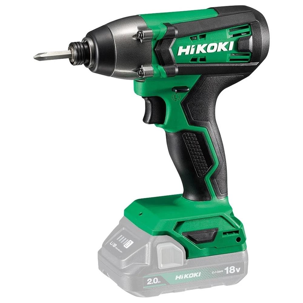 HiKOKI KC18DFXJAZ 18V Combi Drill & Impact Driver Twin Pack with 2 x 2.0Ah Batteries, Charger & Case