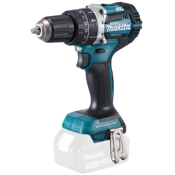 Makita DHP484STX5 18V LXT Brushless Combi Drill With 1 x 5.0Ah Battery, Charger & 101Pc Accessory Case