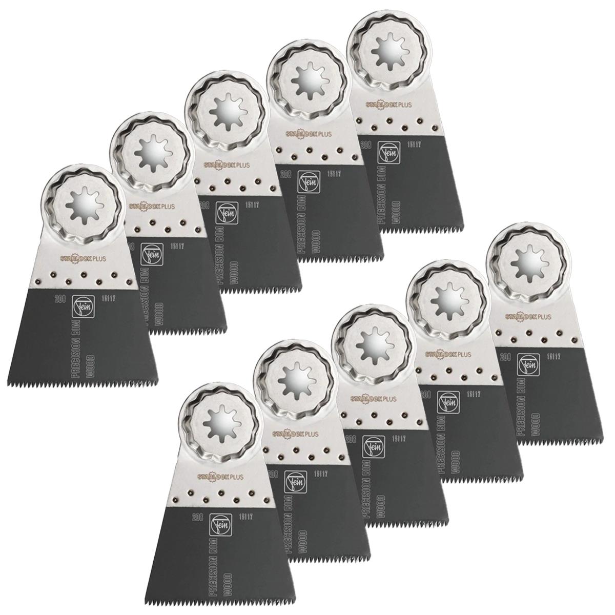 Fein 65mm STARLOCK E-Cut Precision BIM Saw Blade 63502208240 Pack of 10