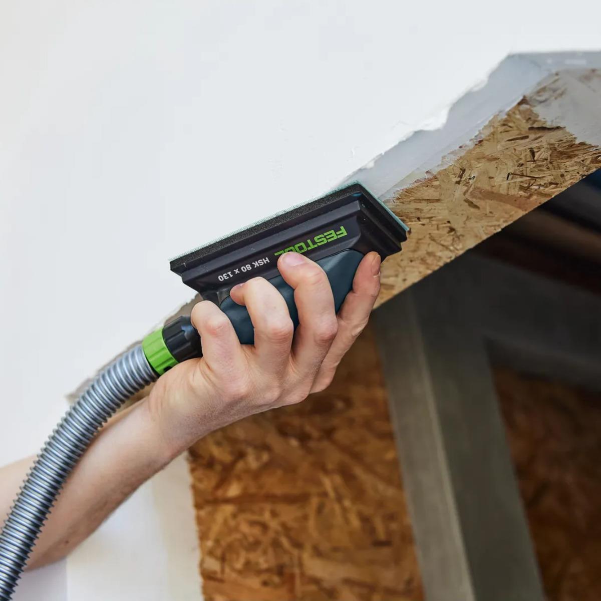 Festool HSK-A 80x130 Hand Sanding Block with Abrasive Net & Adapter - 578960