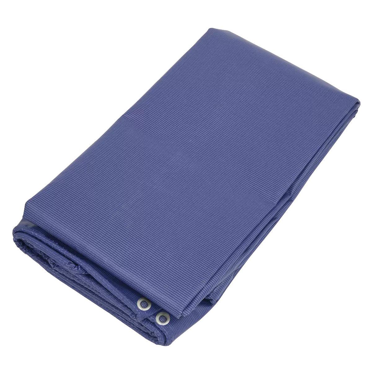 Sealey TARP4060 Heavy-Duty PVC Tarpaulin 4.88 x 6.10m Blue