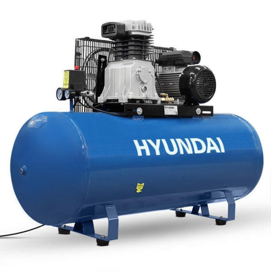 Hyundai HY3200SX 200L Electric Air Compressor 145psi Belt Drive 230V/3hp