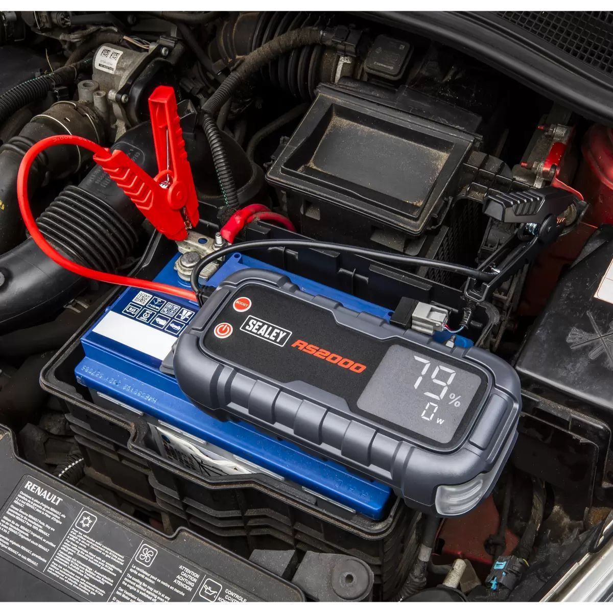Sealey RS2000 12V Jump Starter Power Pack 2000A