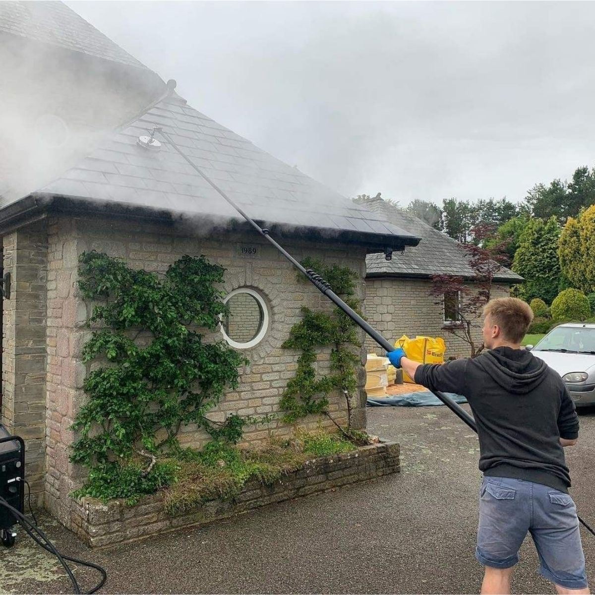 V-TUF H1.002TT 300mm Stainless Steel Surface Cleaner 150°C of High-Temperature for Efficient Cleaning