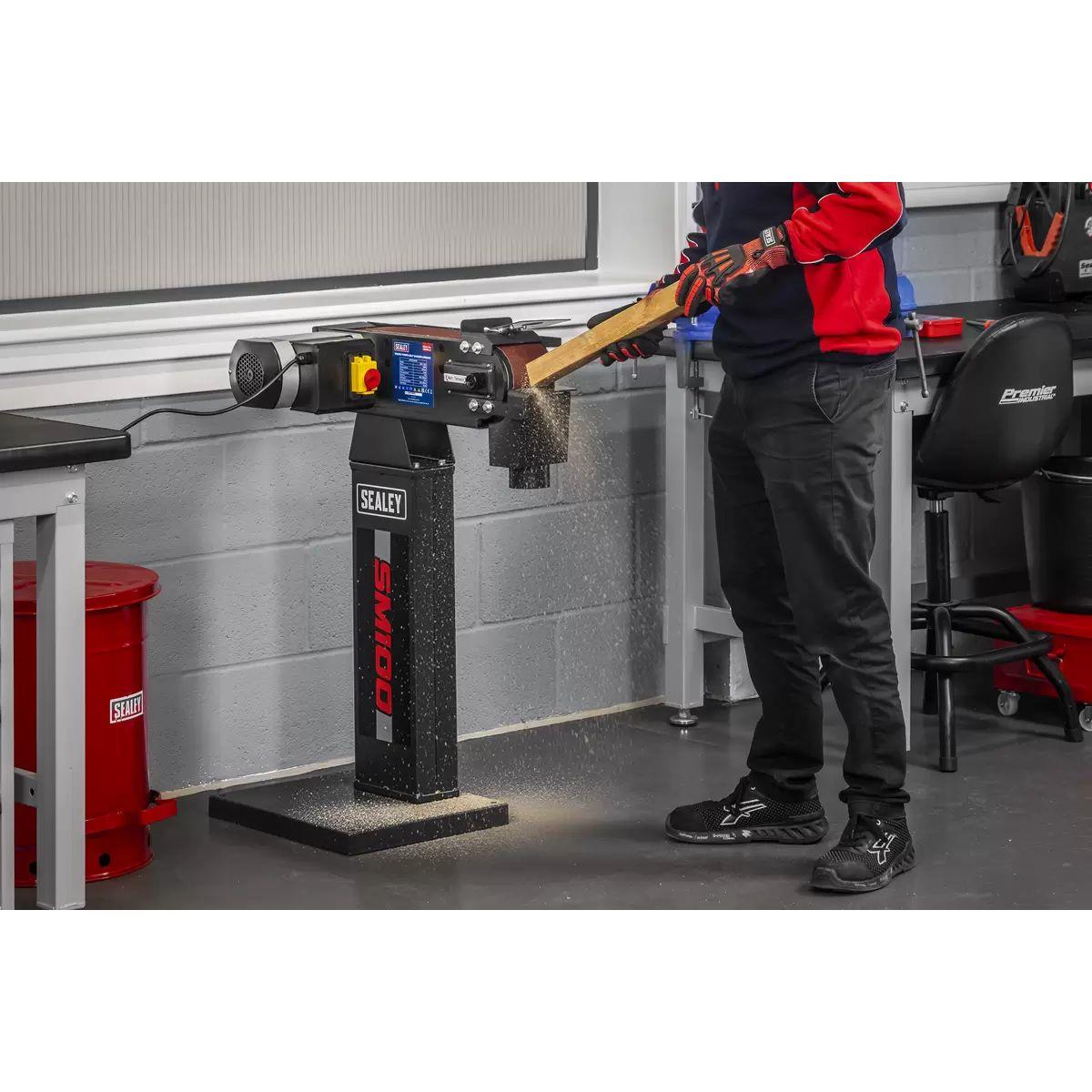 Sealey SM100 Power Belt Sander 100 x 1220mm 1500W/230V