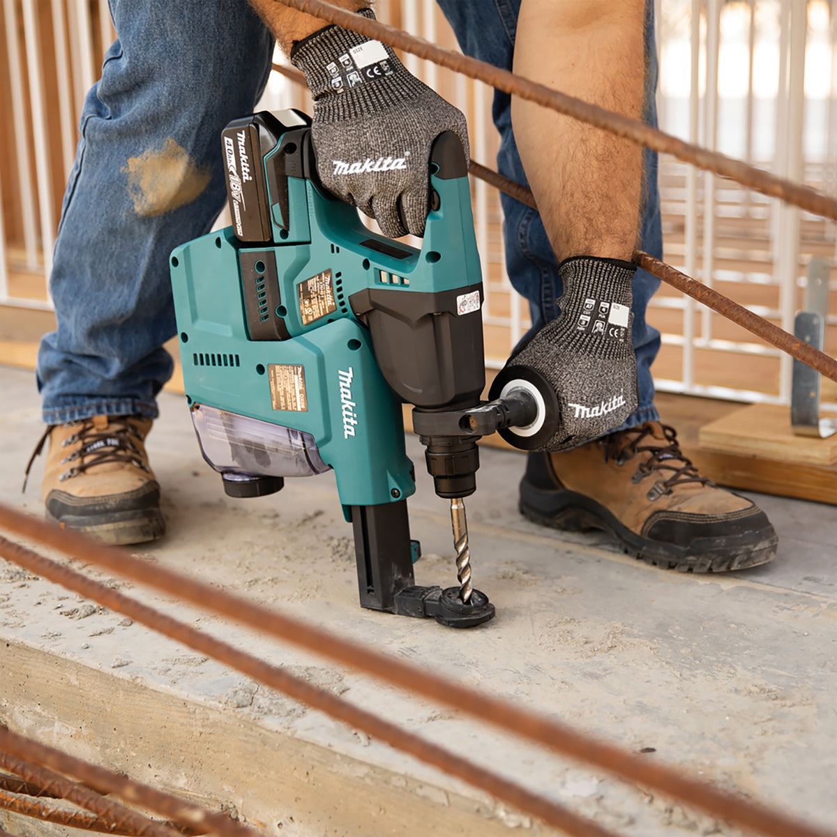 Makita P-84735 Advanced FitKnit Cut Level 7 Nitrile Coated Dipped Gloves Size X-Large