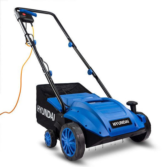 Hyundai HYSC1532E 32cm Electric Lawn Scarifier Aerator Lawn Rake 230V/1500W