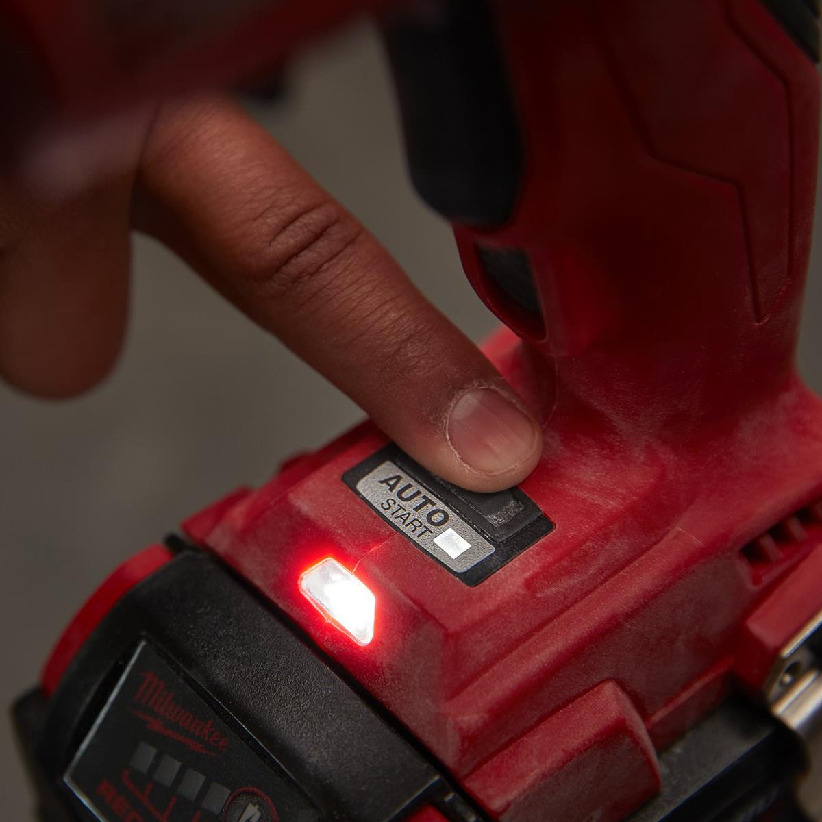 Milwaukee M18FSG-0X 18V Fuel Brushless Screw Gun with 1 x 5.0Ah Battery Charger & Case