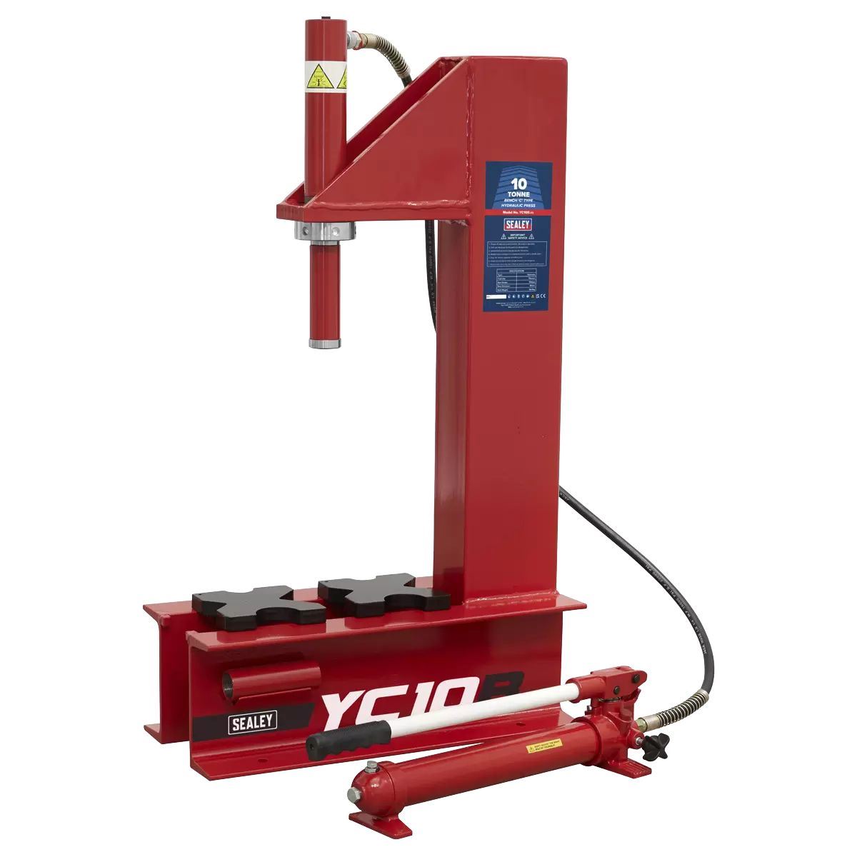 Sealey YC10B Hydraulic Press 10 Tonne Bench 'C' Type