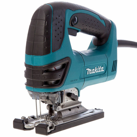 Makita 4350FCT/2 Orbital Jigsaw Tool-Less Blade Change With Job Light 720W 240V