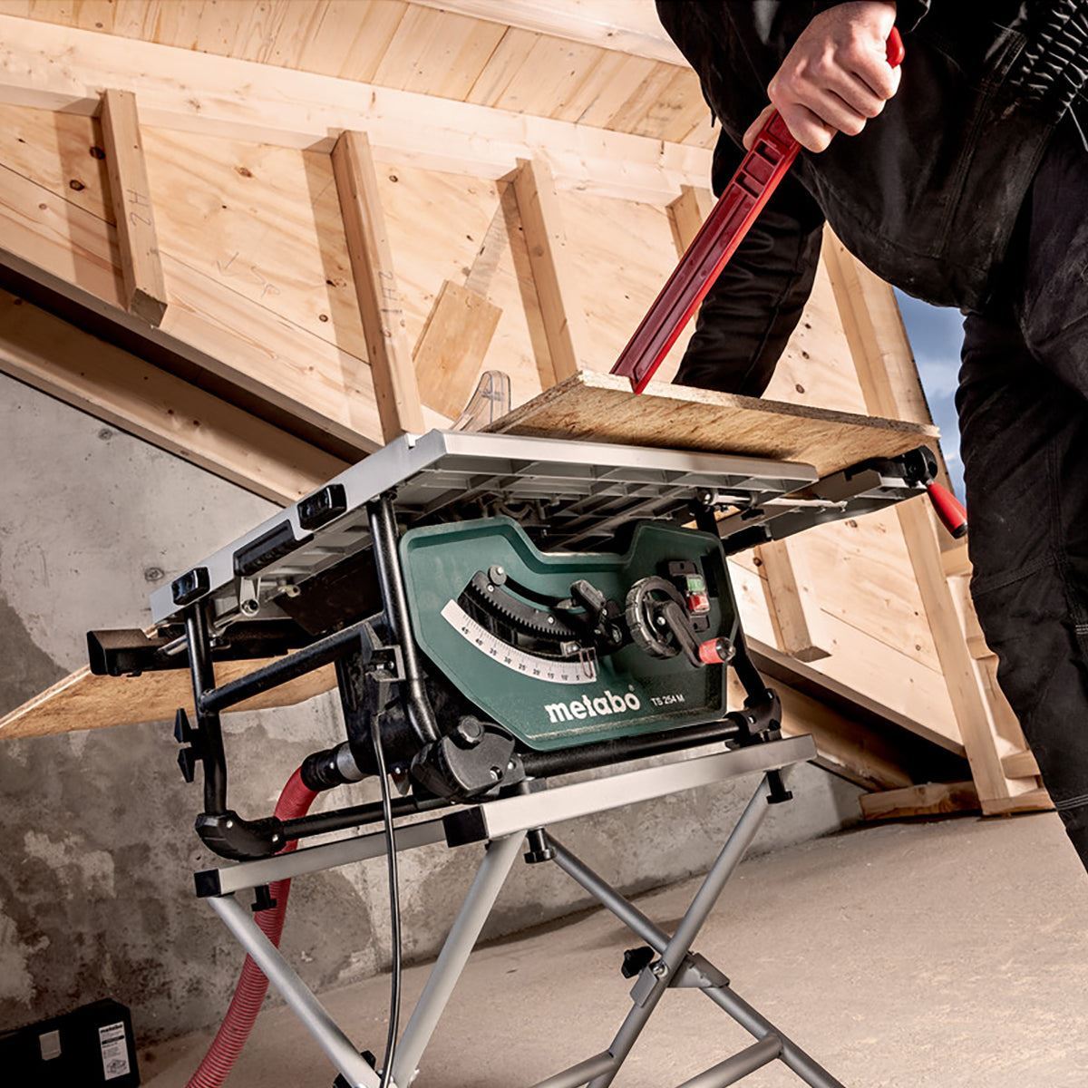 Metabo TS 254 M 254mm Table Saw 240V/1500W with TSU Stand