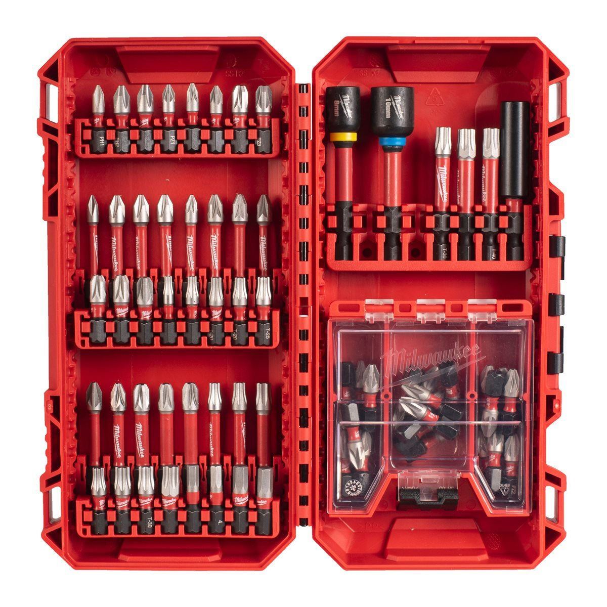 Milwaukee 70 Piece Shockwave Impact Duty Bit Set 4932492007