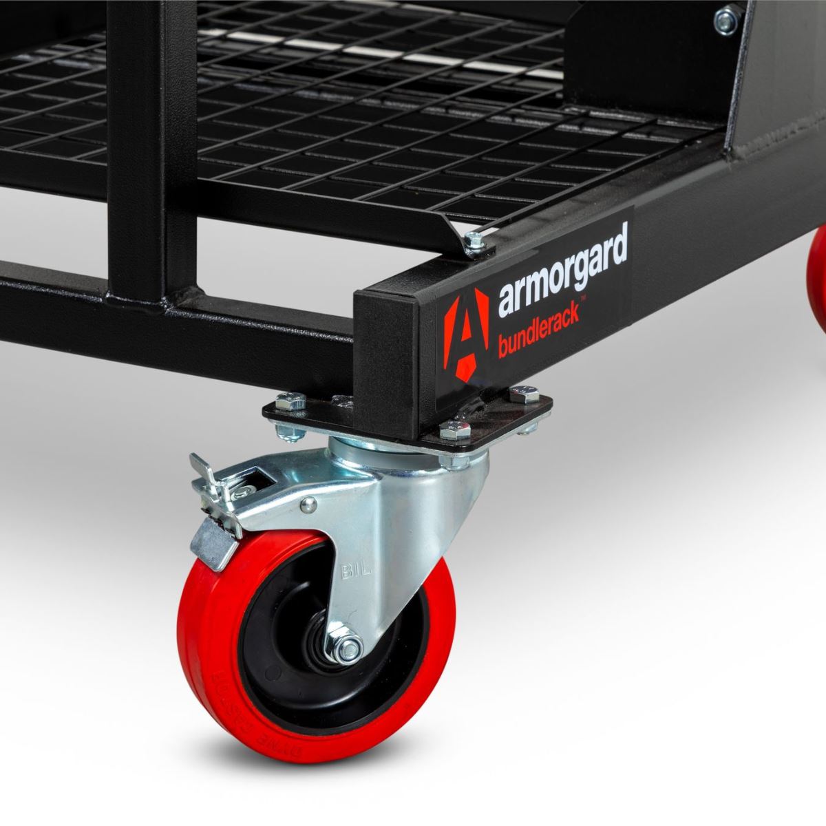 Armorgard BR1 1-Tonne Mobile Bundle Rack 1560mm x 1010mm x 1030mm Versatile Storage Solution for Transport