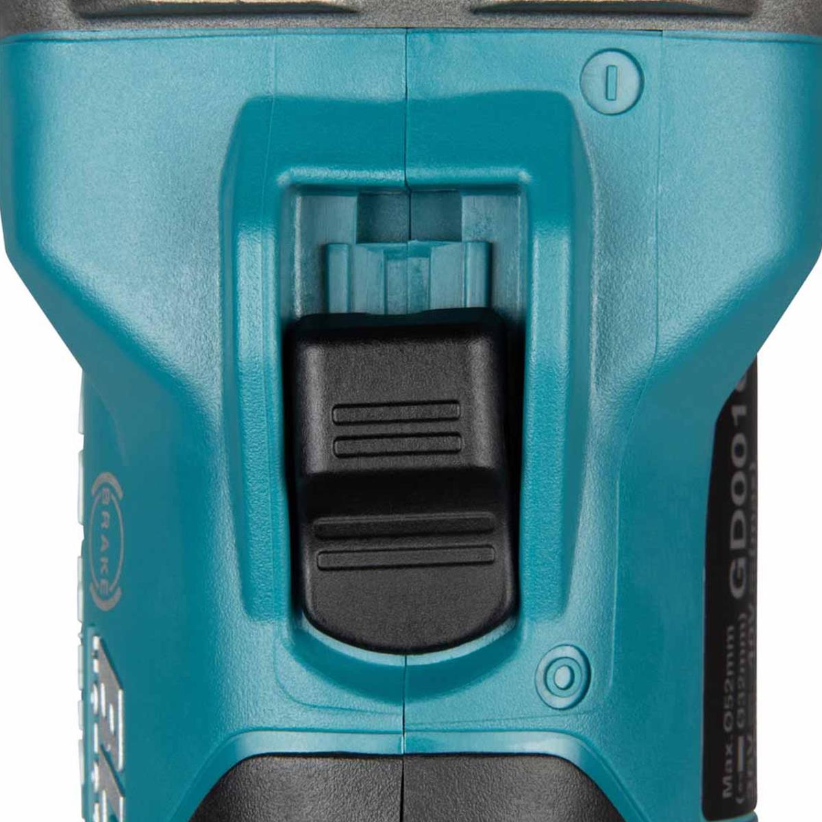 Makita GD001GZ01 40V Max XGT Brushless Die Grinder with 1 x 8.0Ah Battery Charger & Case