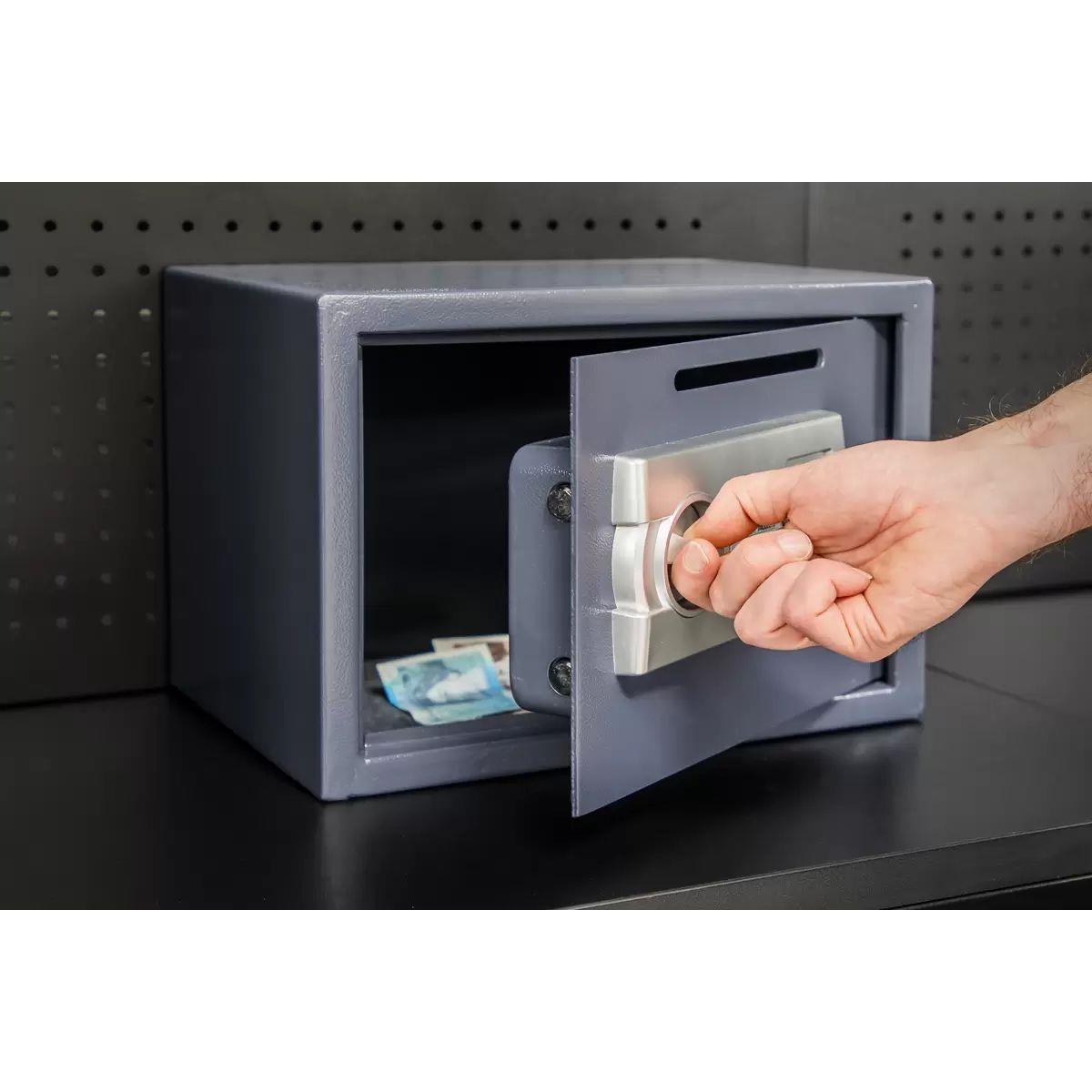 Sealey SECS01DS Electronic Combination Security Safe with Deposit Slot 350 x 250 x 250mm
