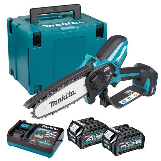 Makita UC029GZ02 40Vmax XGT Brushless Pruning Saw with 2 x 2.5Ah Battery & Charger