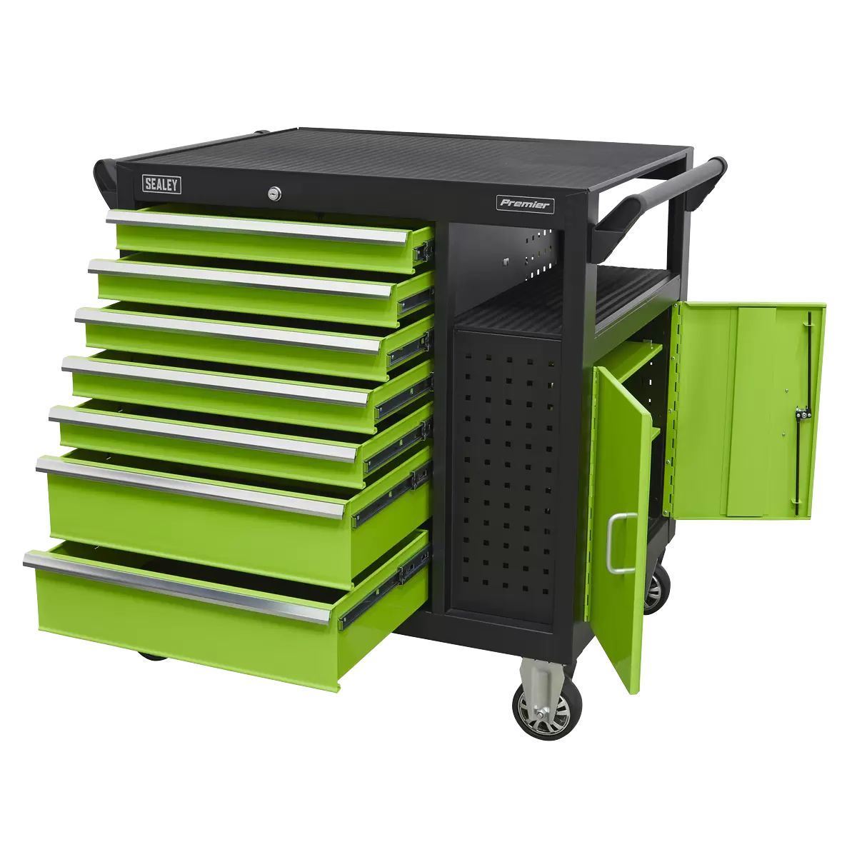 Sealey AP36MWS 7 Drawer Mobile Workstation & Cupboard 920mm