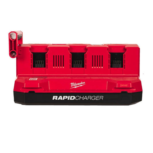 Milwaukee M18MPC6 M18 Mobile Packout 6 Bay Rapid Charger 240V 4932498552