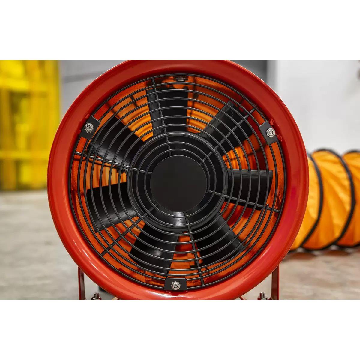 Sealey VEN200 Portable Ventilator with 5m Ducting 200mm