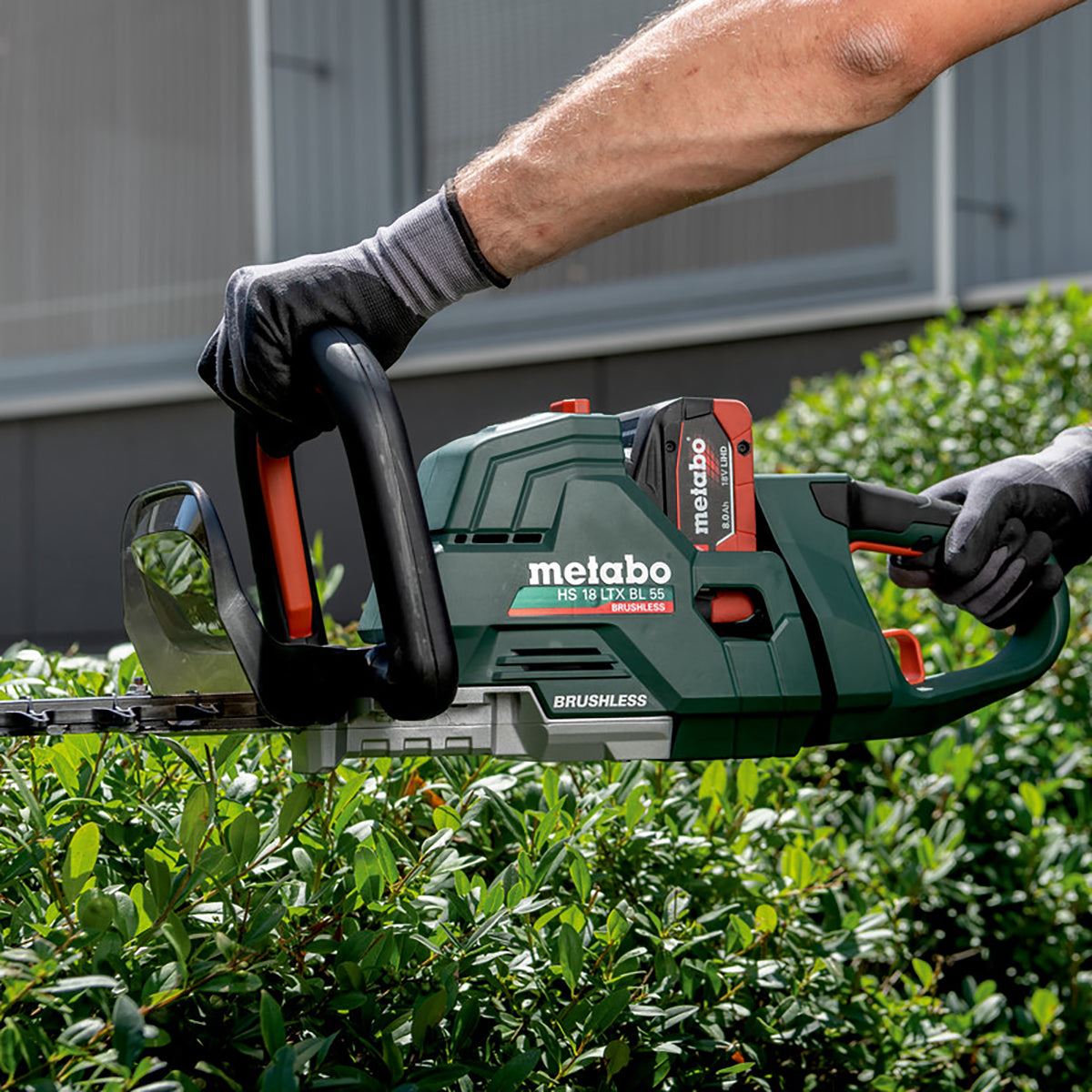 Metabo HS 18 LTX BL 65 18V Brushless 65cm Hedge Trimmer with 1 x 4.0Ah Battery & Charger