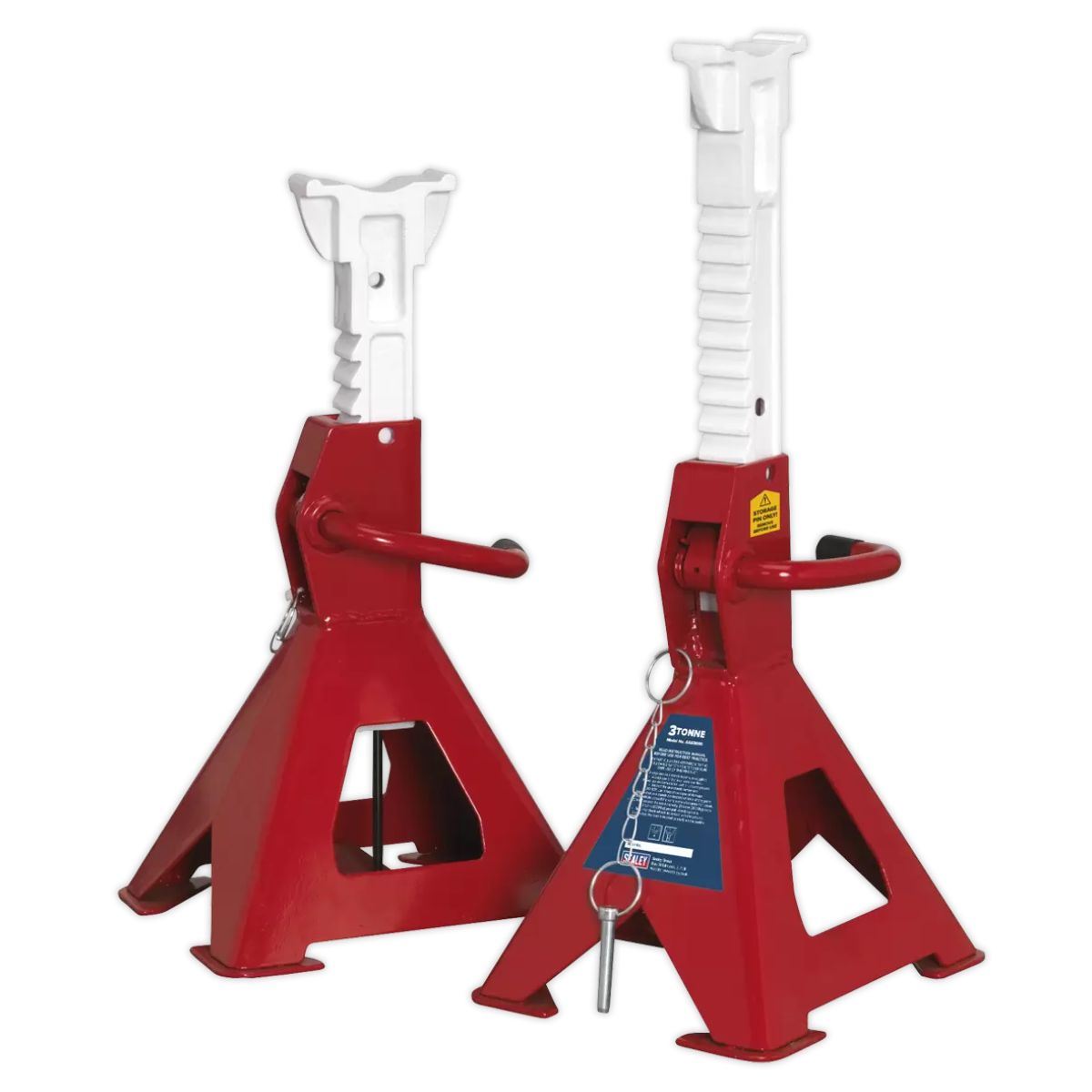 Sealey AAS3000 Axle Stands Capacity Pair 6 Tonne