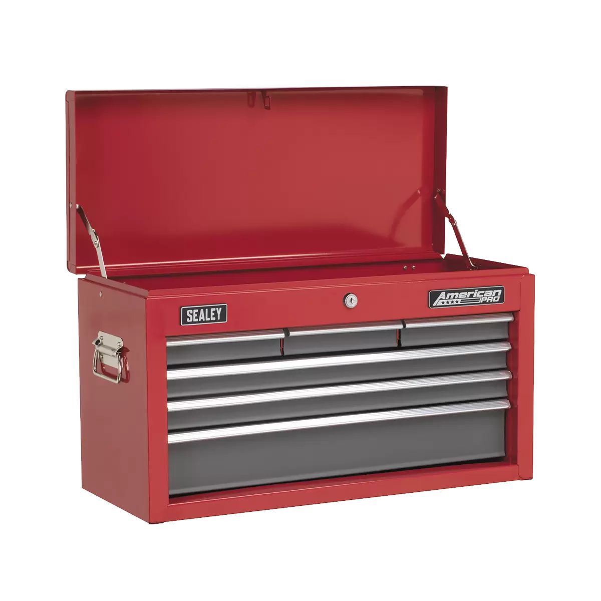 Sealey AP2201BBCOMBO 6 Drawer Topchest with Ball-Bearing Slides & 98pc Tool Kit