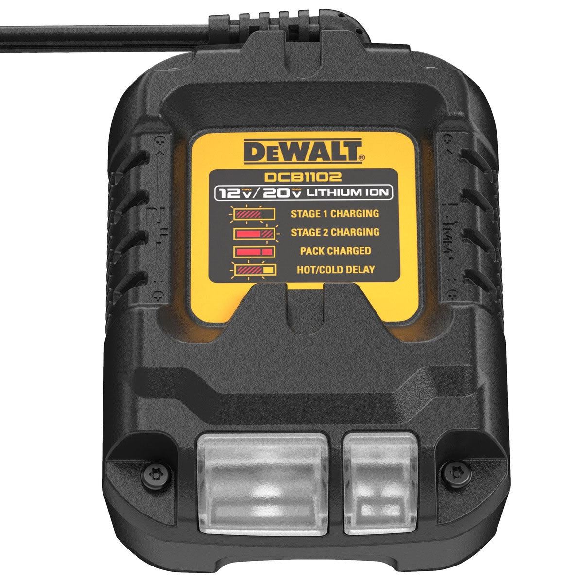 Dewalt DCB1102 Compact Battery Charger For 12V/18V XR Batteries