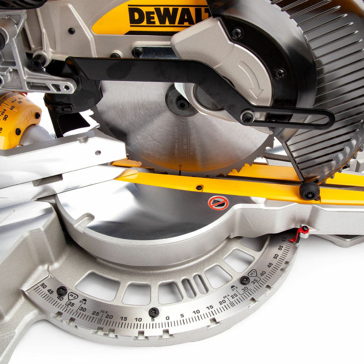 Dewalt DWS727-LX 250mm Double Bevel Slide Mitre Saw With XPS 110V