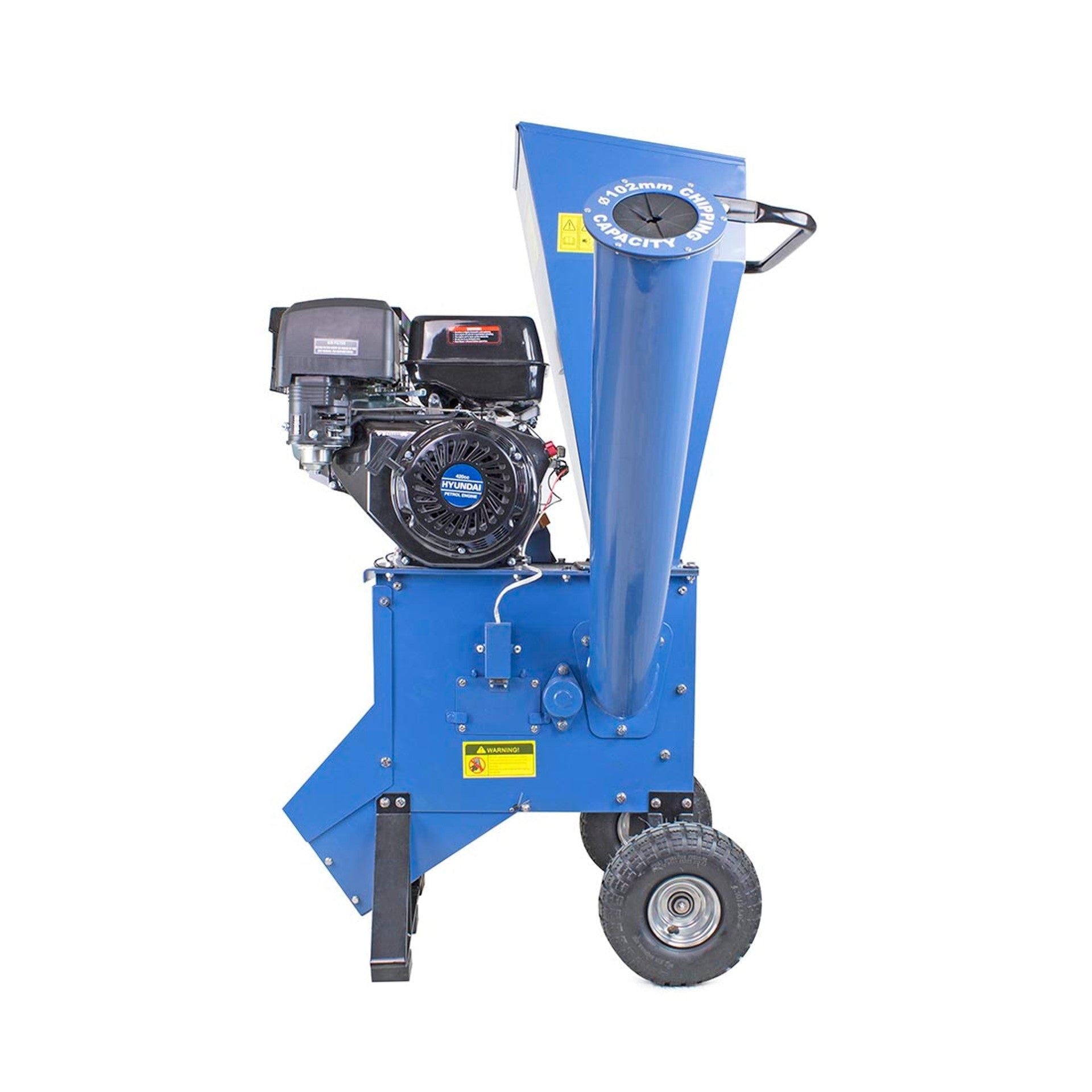Hyundai HYCH1400 420cc Petrol Garden Wood Chipper Shredder Mulcher