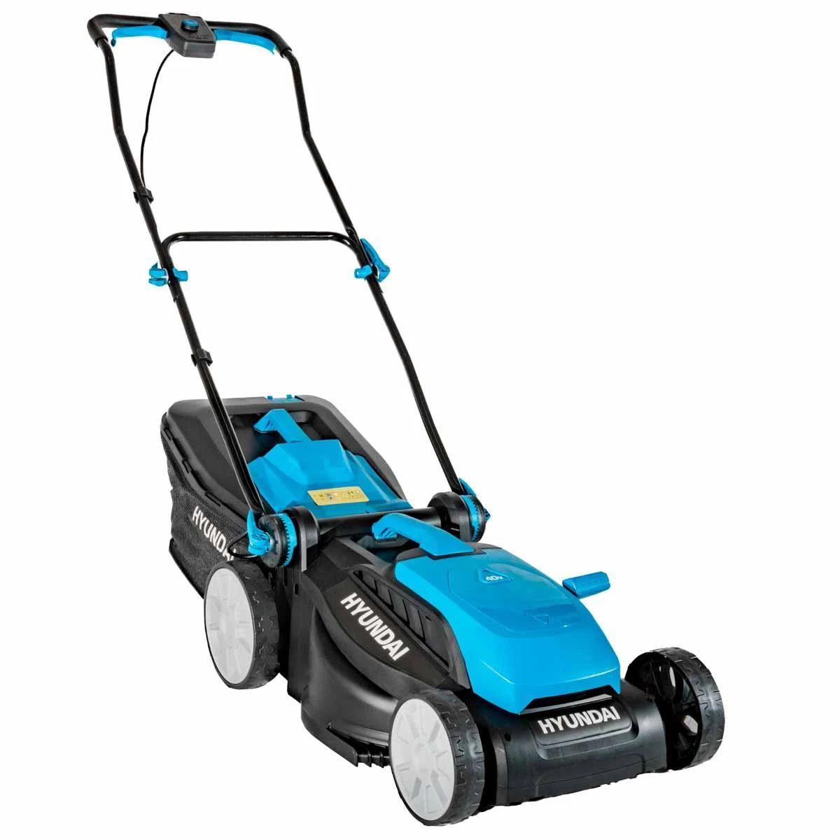 Hyundai HY40CLM38 2 x 20V Brushless Cordless Lawnmower 38cm with 2 x 4.0Ah Batteries and Charger